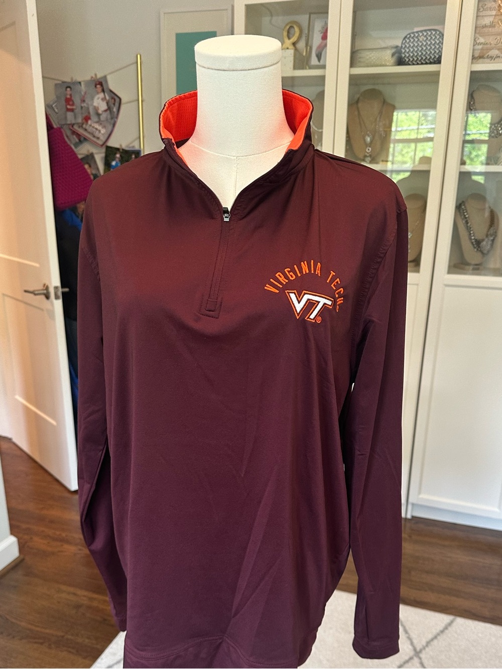 Men’s Champion Virginia Tech Quarter Zip
